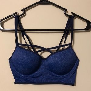 Victoria’s Secret Strappy Small Navy Bralette